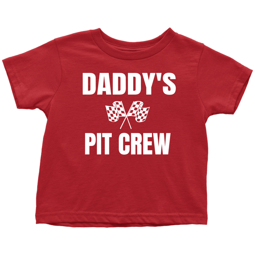 Daddy's Pit Crew Toddler T-Shirt