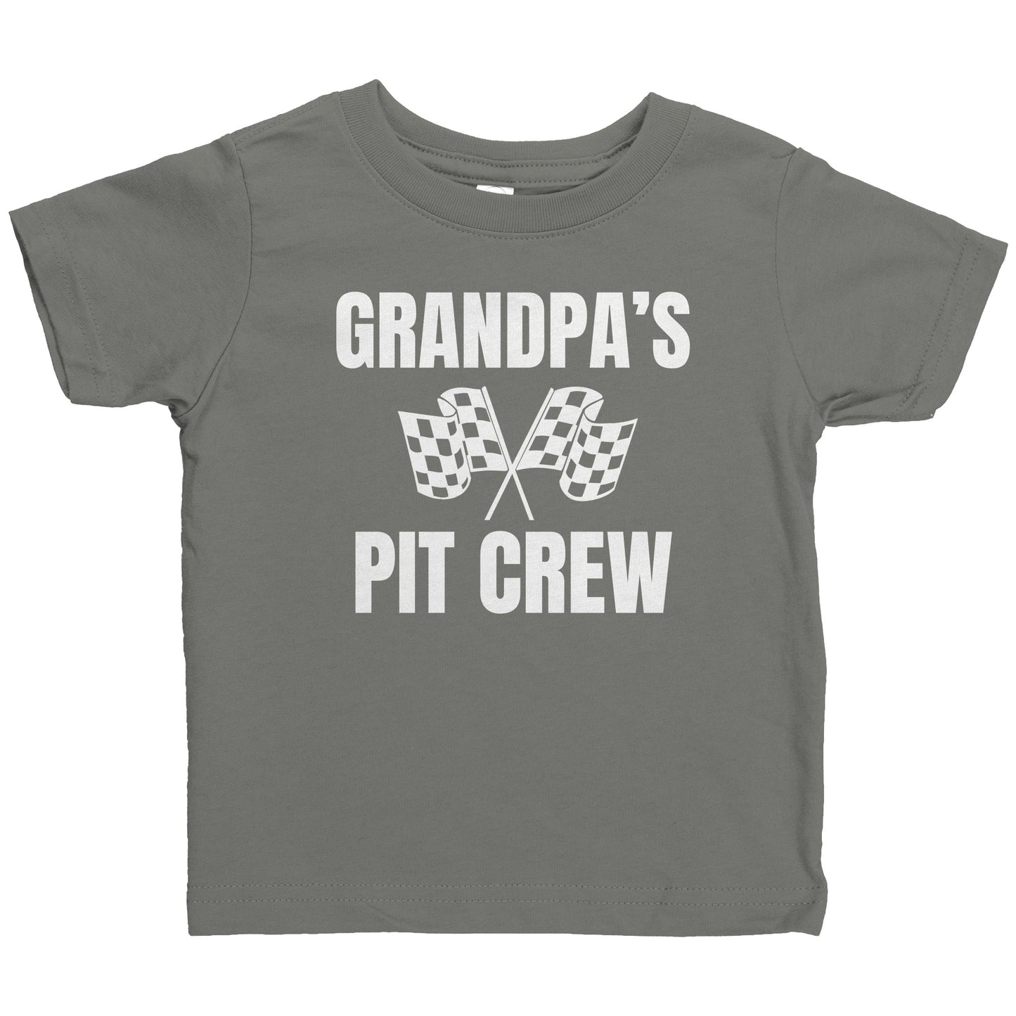 Grandpa's Pit Crew Infant Tee