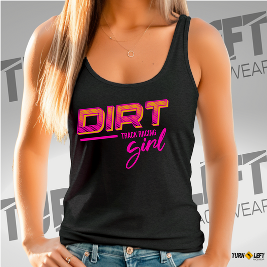 Women's dirt track racing tank tops, Dirt racing gear for women, Girls dirt track racing gear