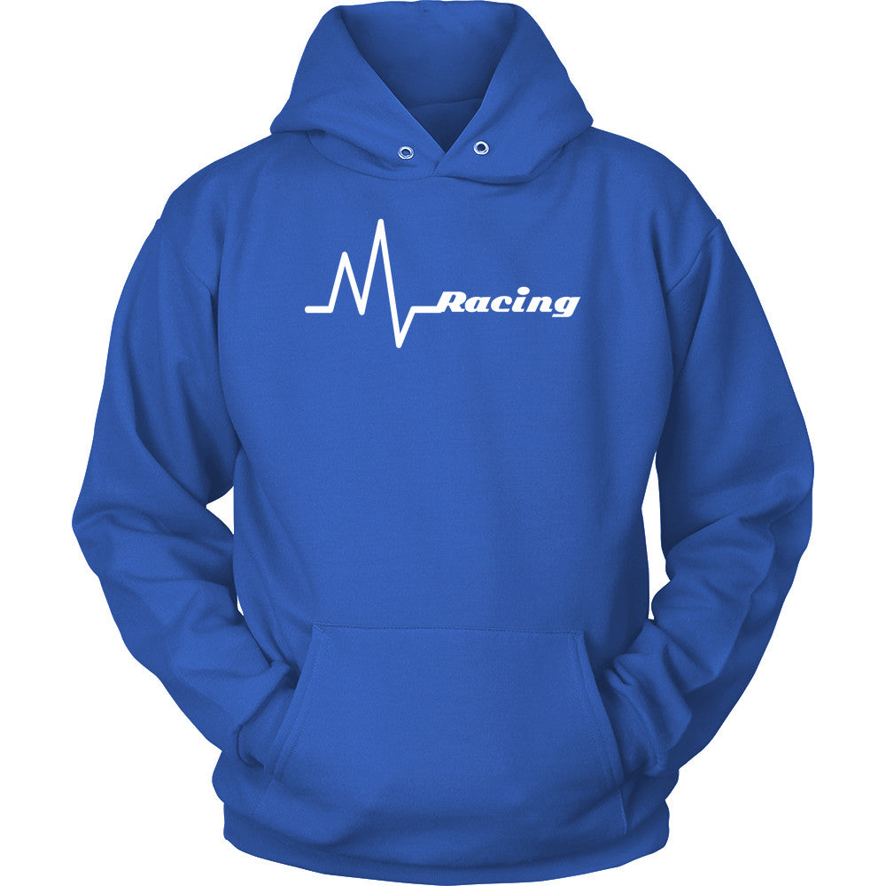 Racing Heartbeat - Life Line Hooded Sweatshirt