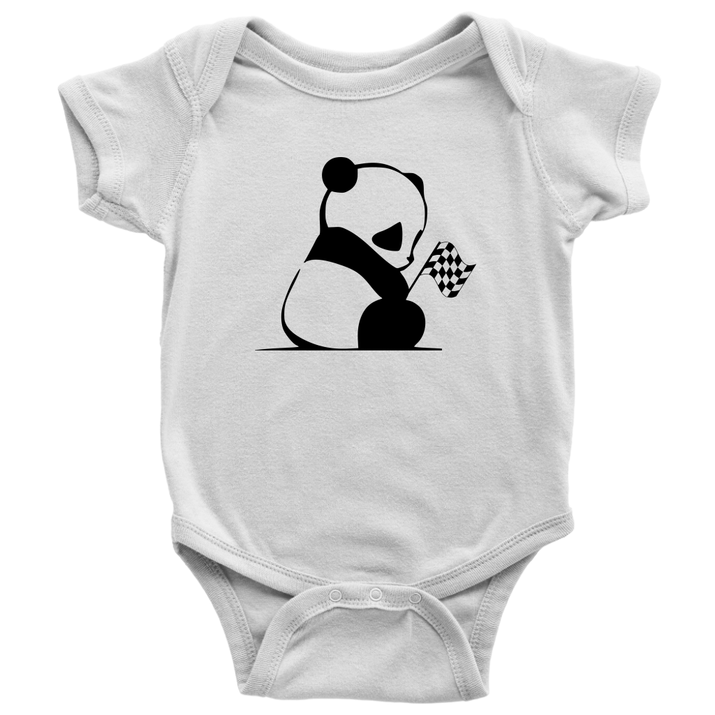 Panda Bear Racing Onesie - Turn Left T-Shirts Racewear