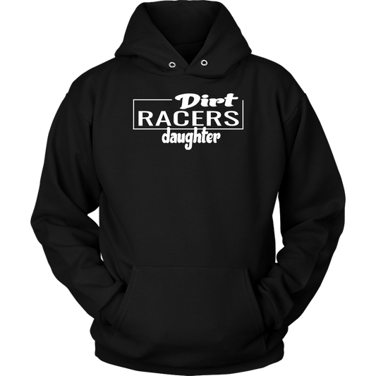 Dirt Racers Daughter Hoodie - Turn Left T-Shirts Racewear