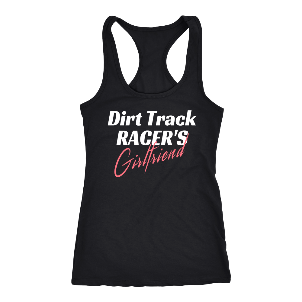 Dirt Track Racer's GIRLFRIEND Tank Top - Turn Left T-Shirts Racewear