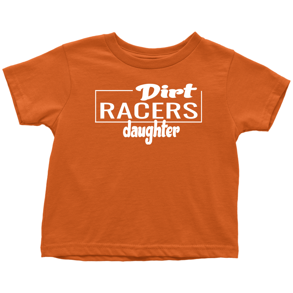 Dirt Racers Daughter Toddler T-Shirt - Turn Left T-Shirts Racewear