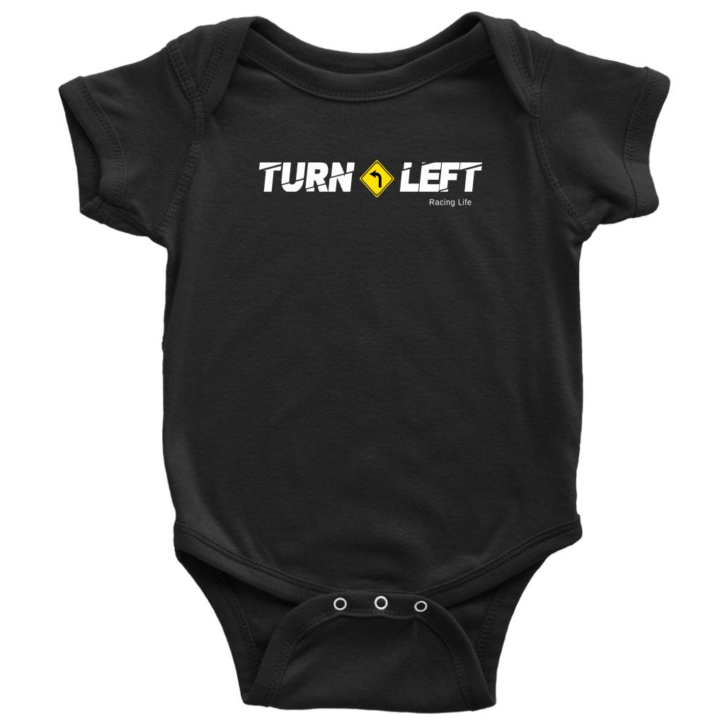 Turn Left Racing Logo Onesie - Turn Left T-Shirts Racewear