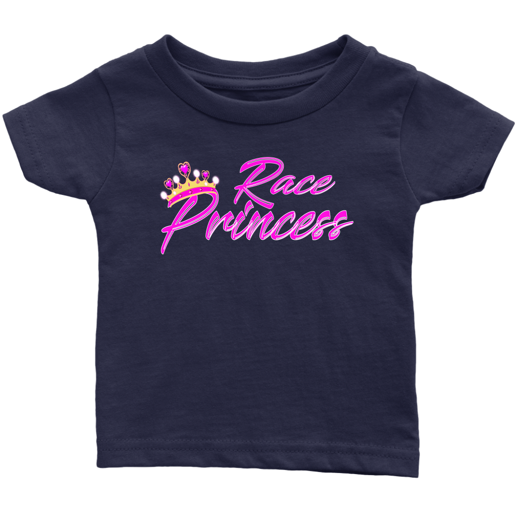 Race Princess Infant T-Shirt - Turn Left T-Shirts Racewear