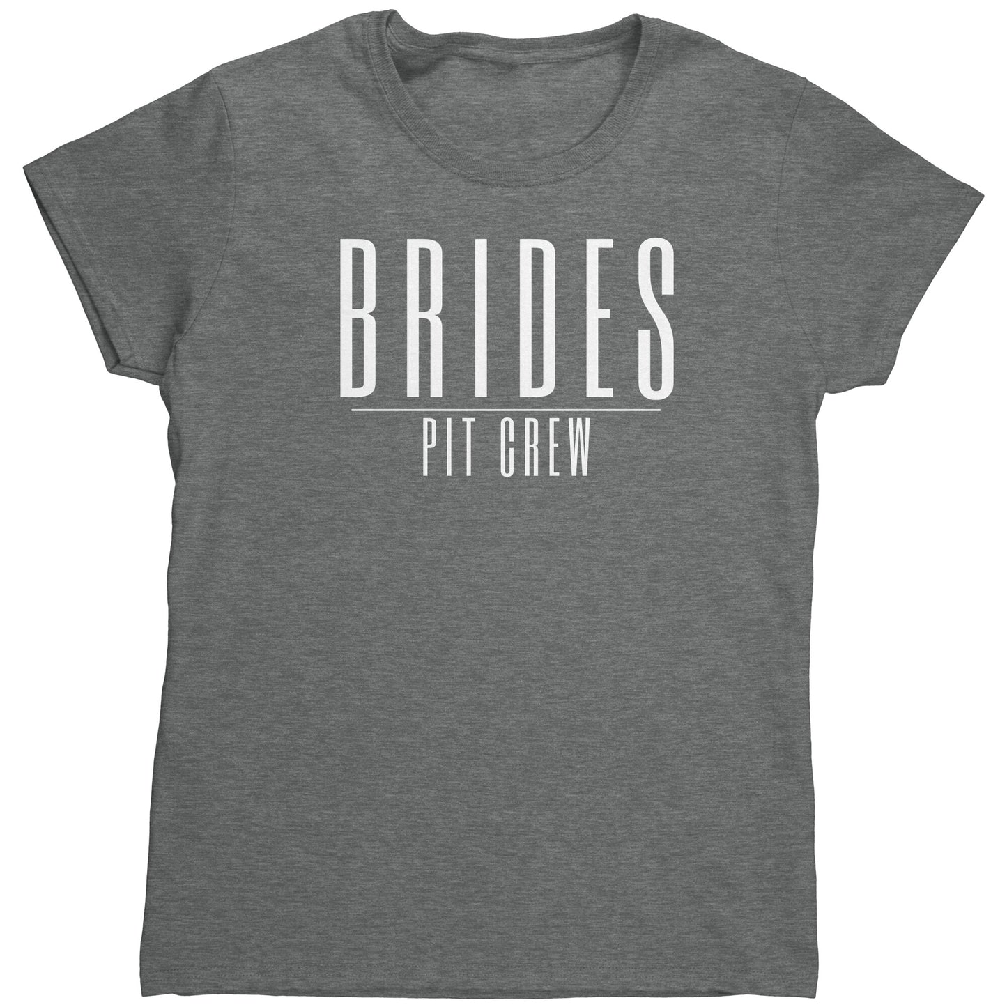 Brides Pit Crew Simple Women's T-Shirt