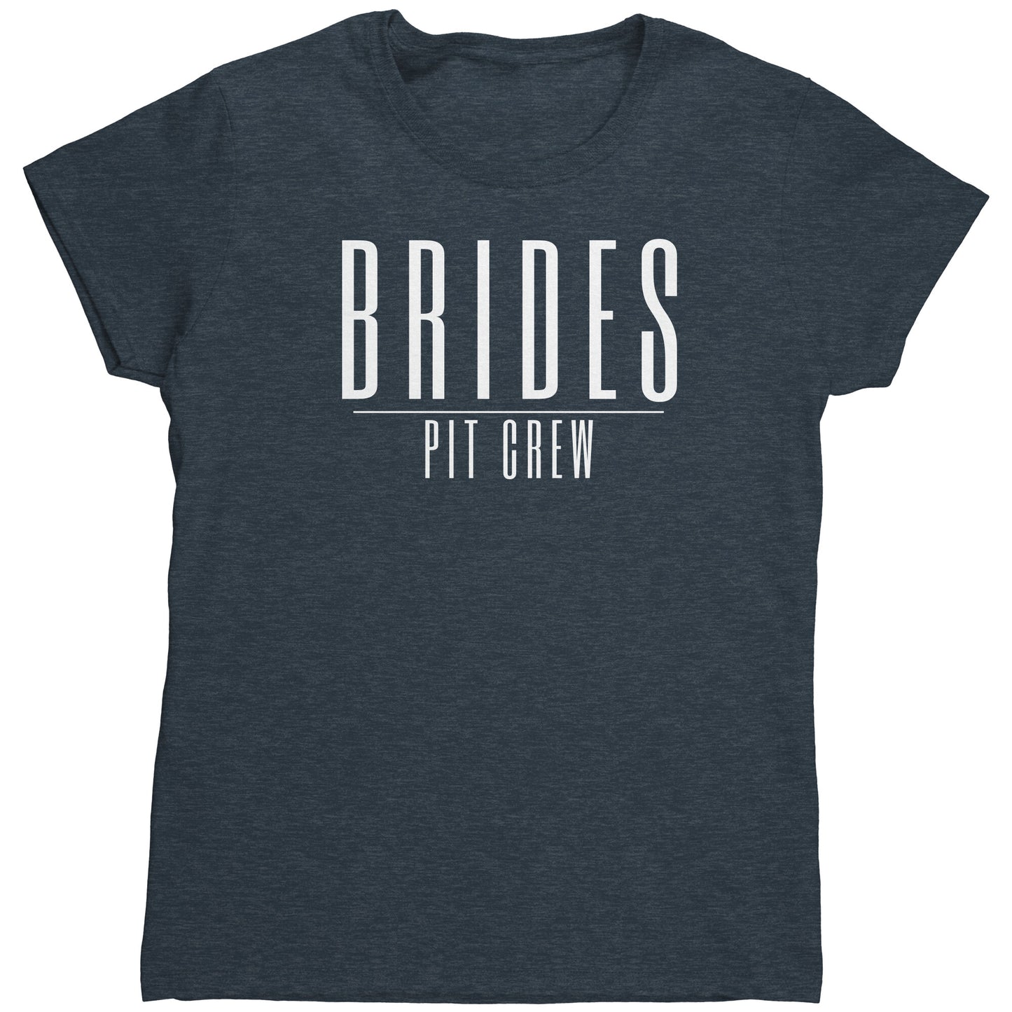 Brides Pit Crew Simple Women's T-Shirt