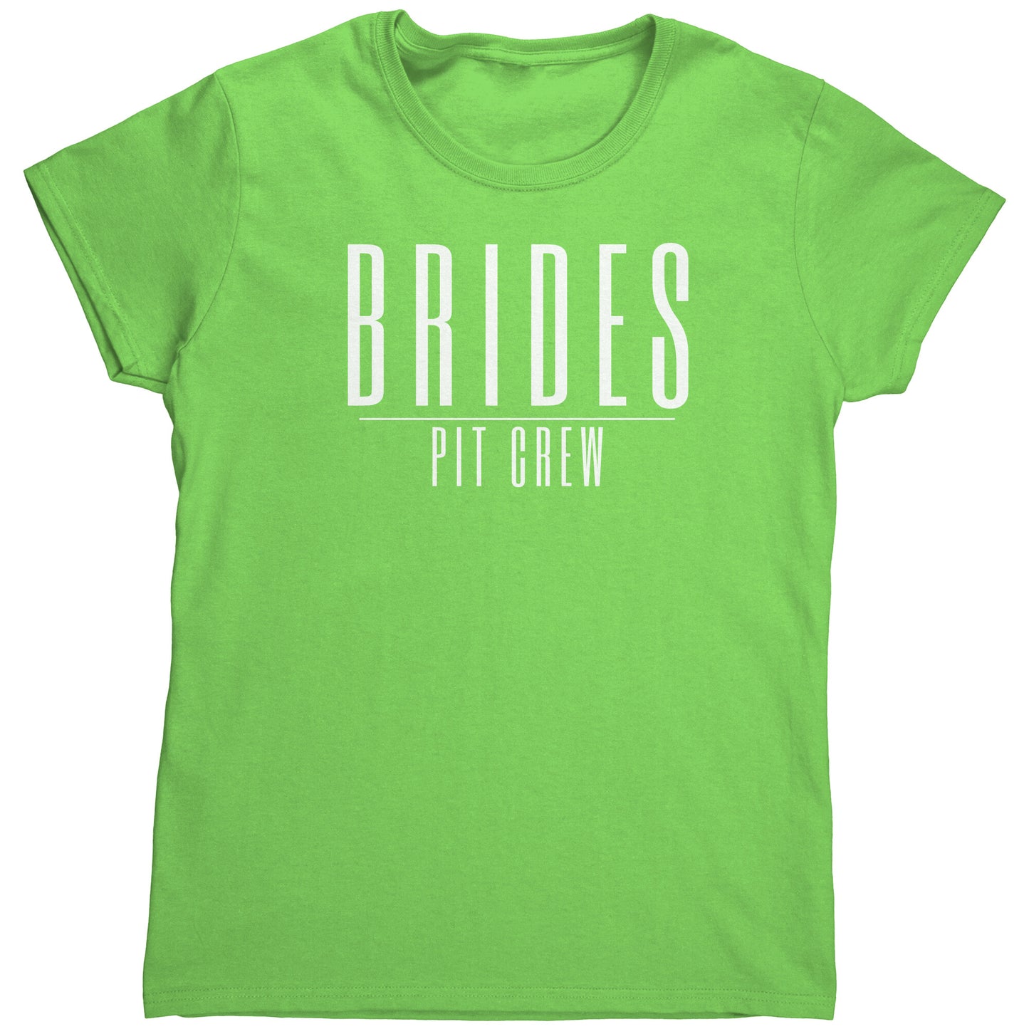 Brides Pit Crew Simple Women's T-Shirt