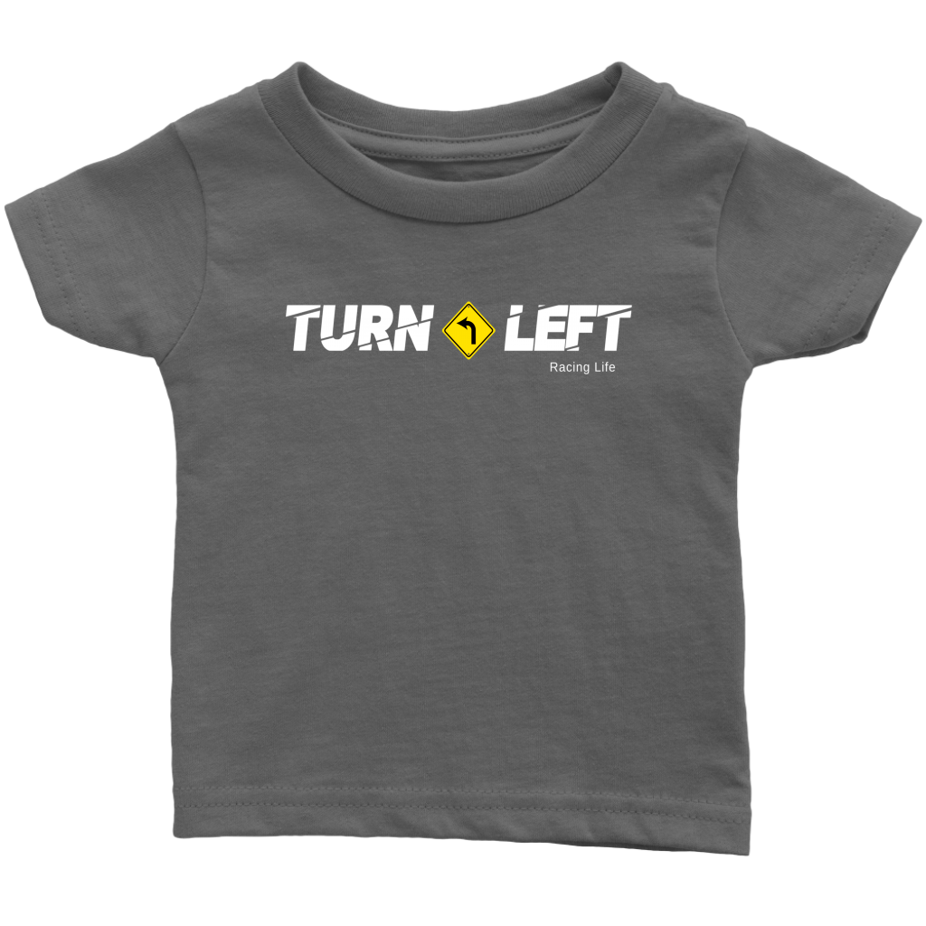 Turn Left Racing Logo Infant T-Shirt - Turn Left T-Shirts Racewear