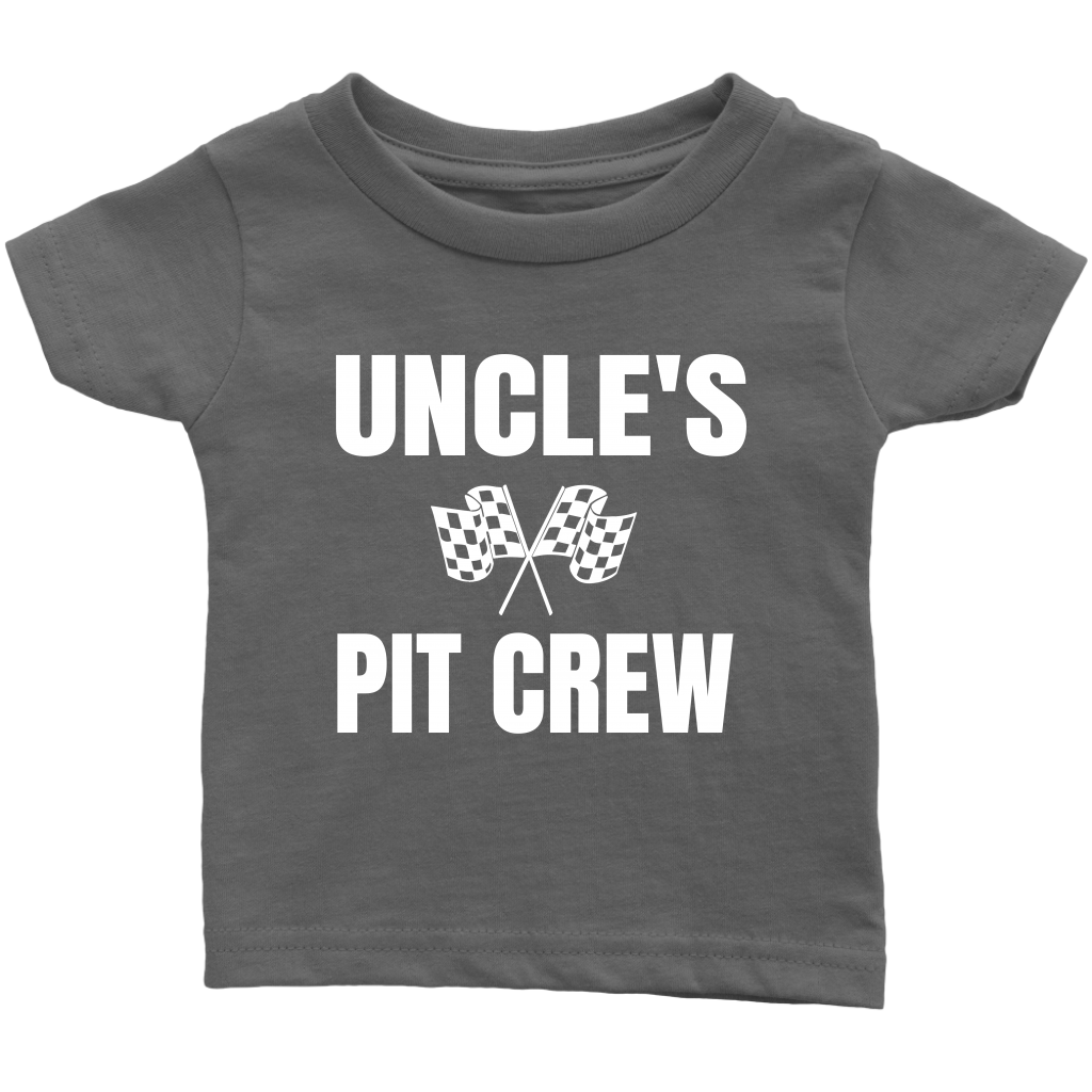 Uncle's Pit Crew Infant T-Shirt - Turn Left T-Shirts Racewear