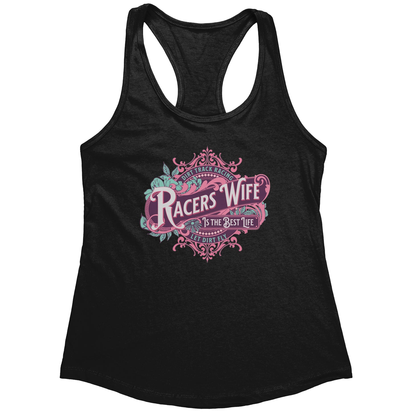 Dirt Track Racers Wife Tank Top