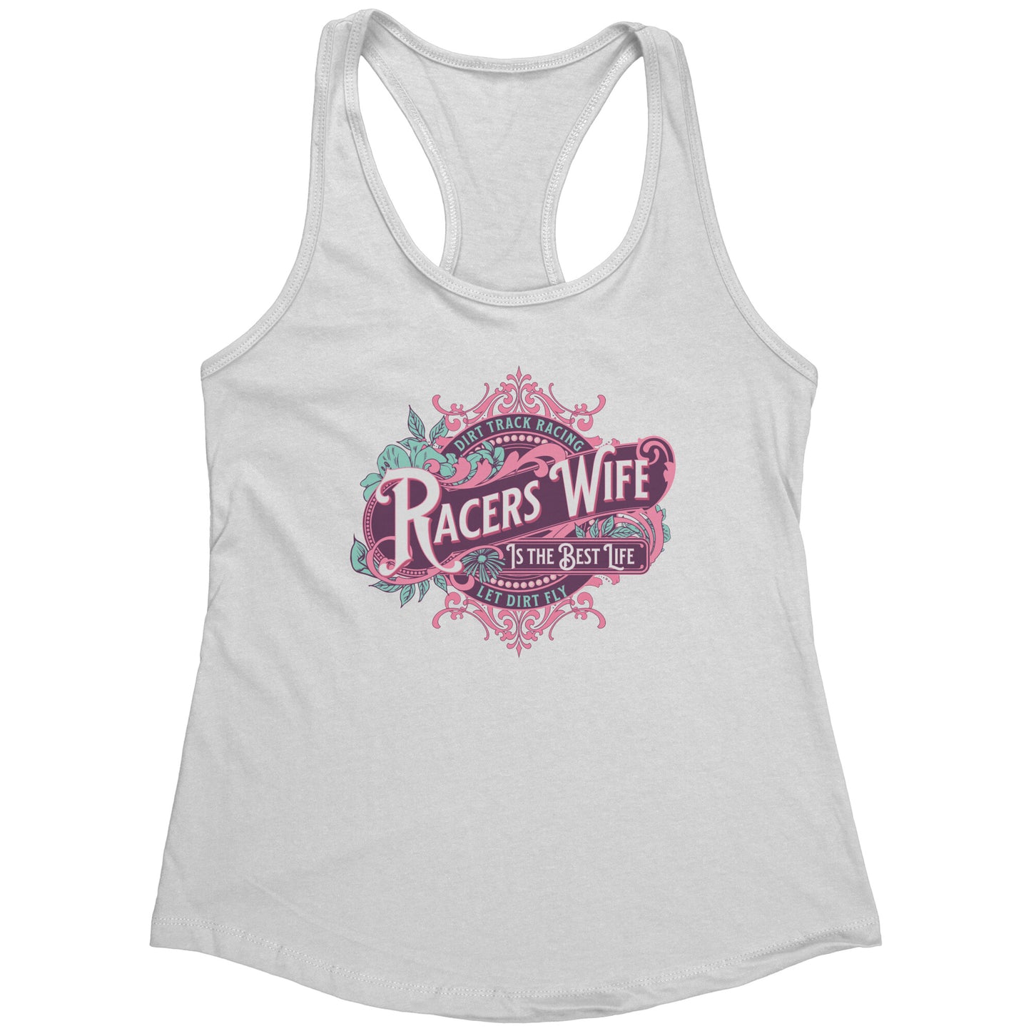 Dirt Track Racers Wife Tank Top