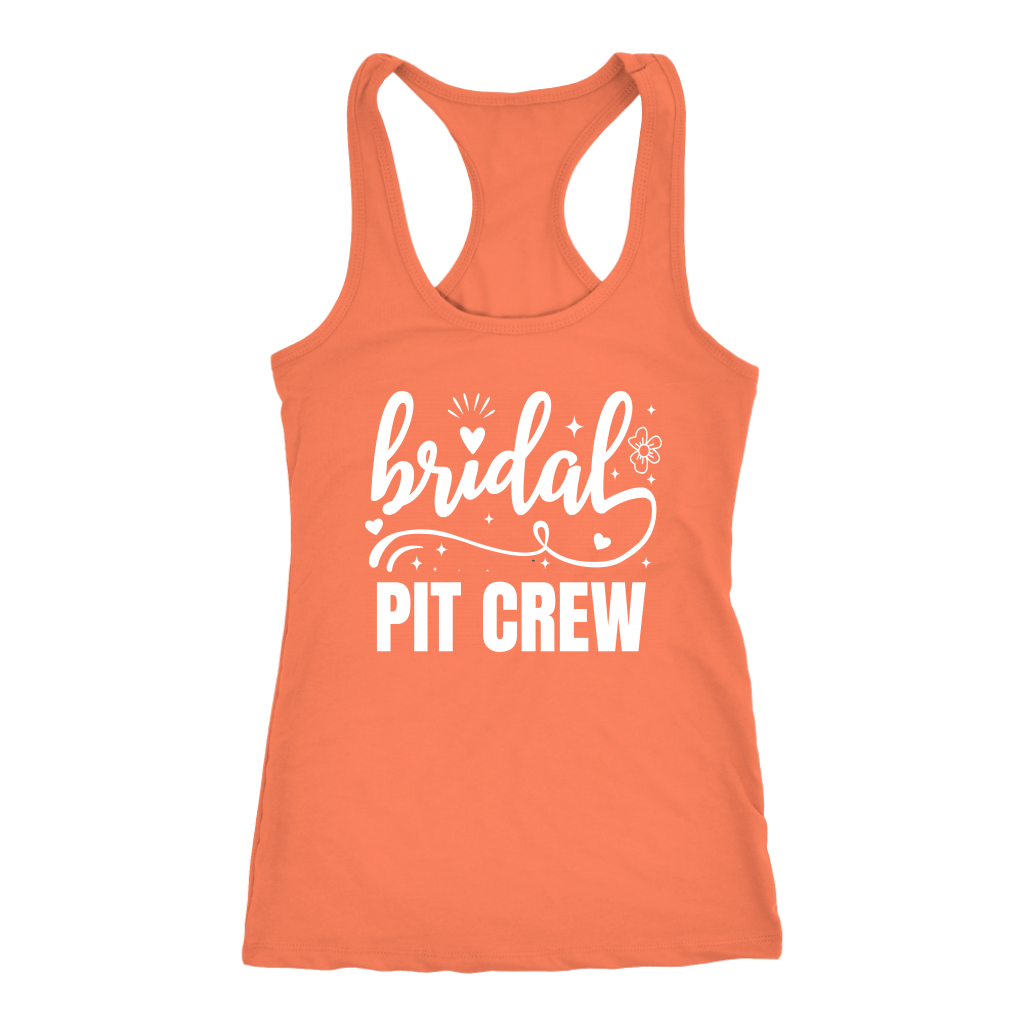 Bridal Party Pit Crew Tank Tops