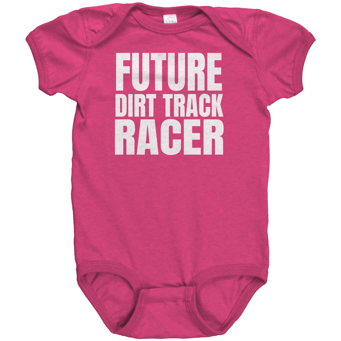 FUTURE DIRT TRACK RACER INFANT BODYSUIT