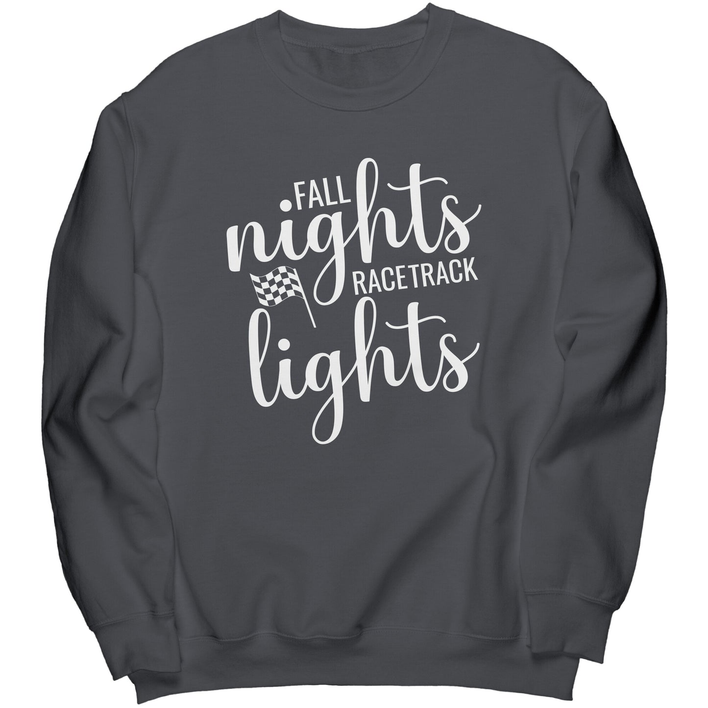 Fall Nights Racetrack Lights Sweatshirt