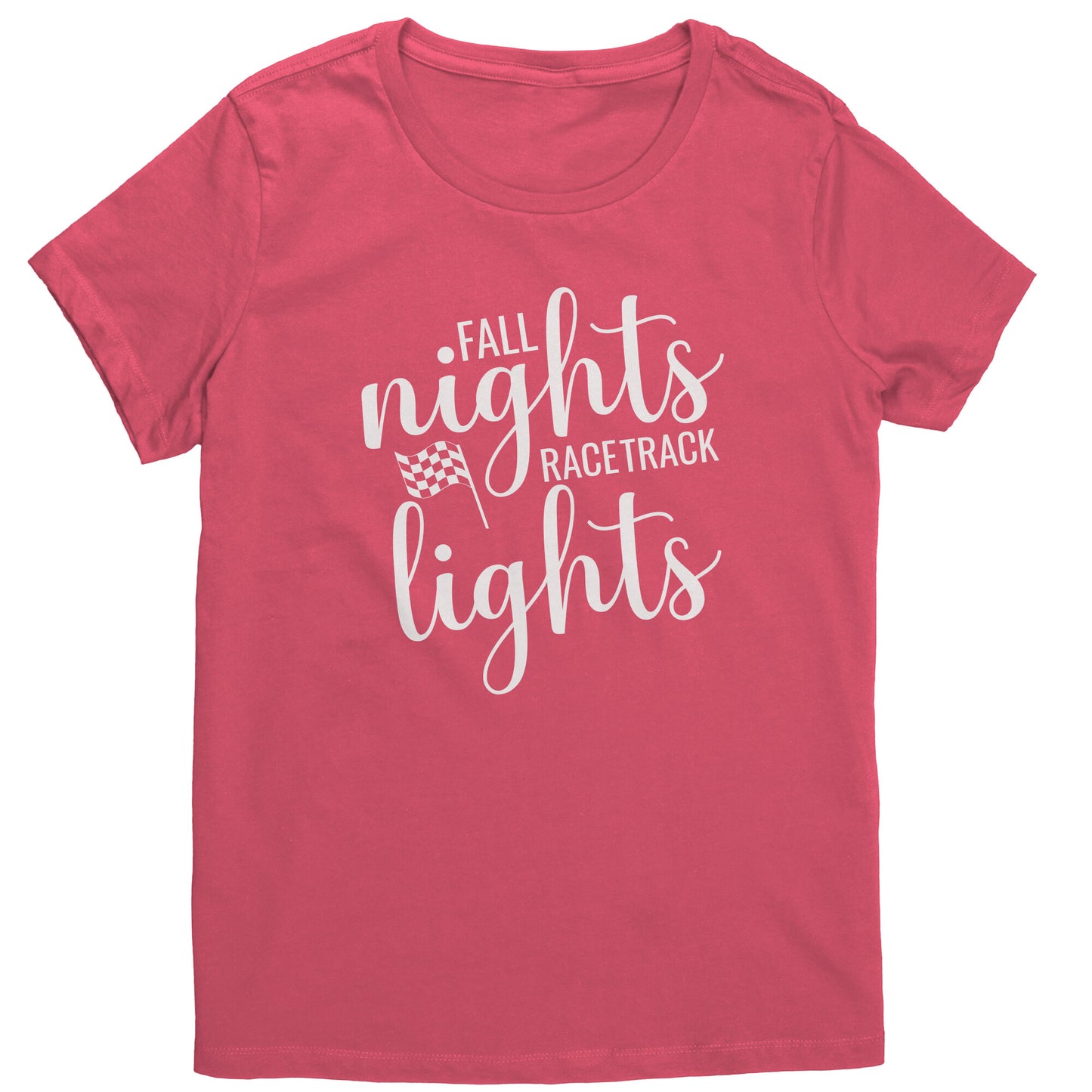 Fall Nights Racetrack Lights T-Shirt