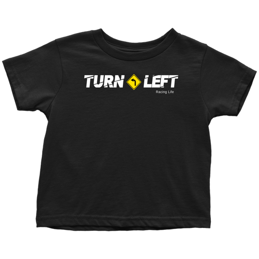 Turn Left Racing Logo Toddler T-Shirt - Turn Left T-Shirts Racewear