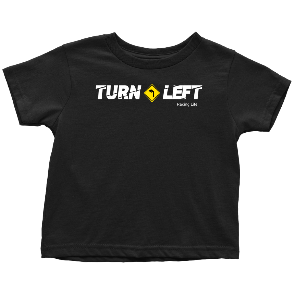 Turn Left Racing Logo Toddler T-Shirt - Turn Left T-Shirts Racewear