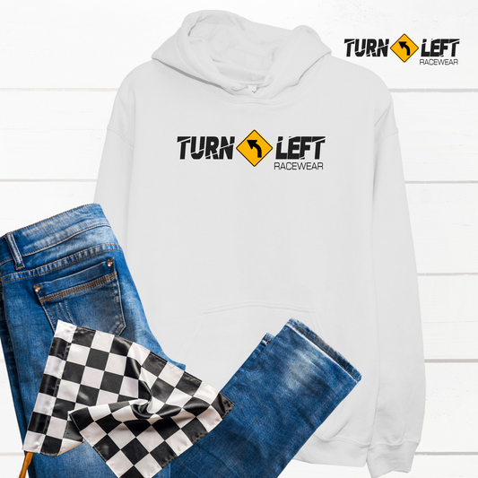 Turn Left Racewear Racing Logo Hoodie