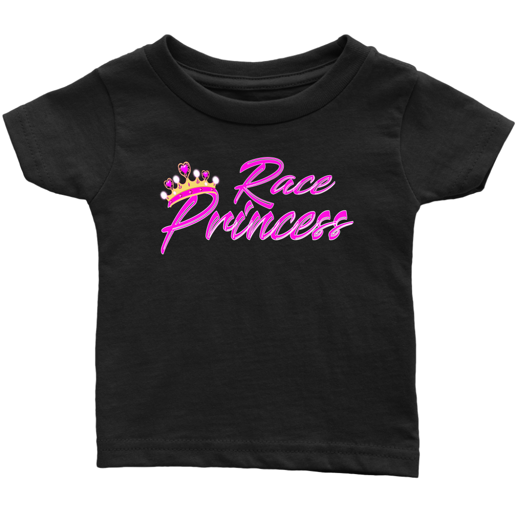 Race Princess Infant T-Shirt - Turn Left T-Shirts Racewear