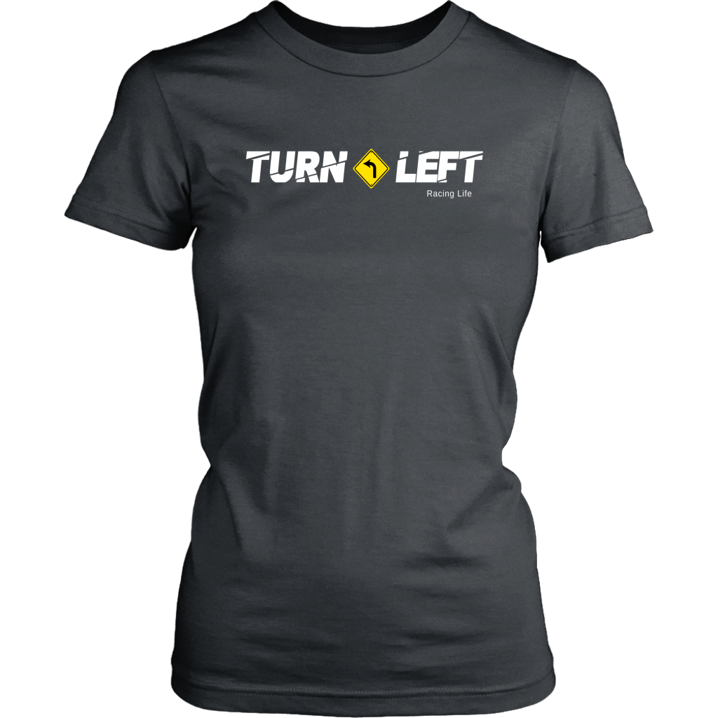Turn Left Racing Life Logo T-Shirt - Turn Left T-Shirts Racewear