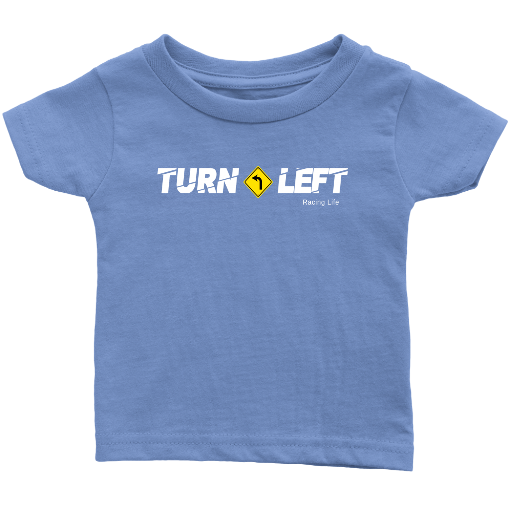 Turn Left Racing Logo Infant T-Shirt - Turn Left T-Shirts Racewear
