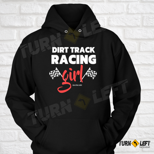 Dirt Track Racing Girl Sweatshirt 