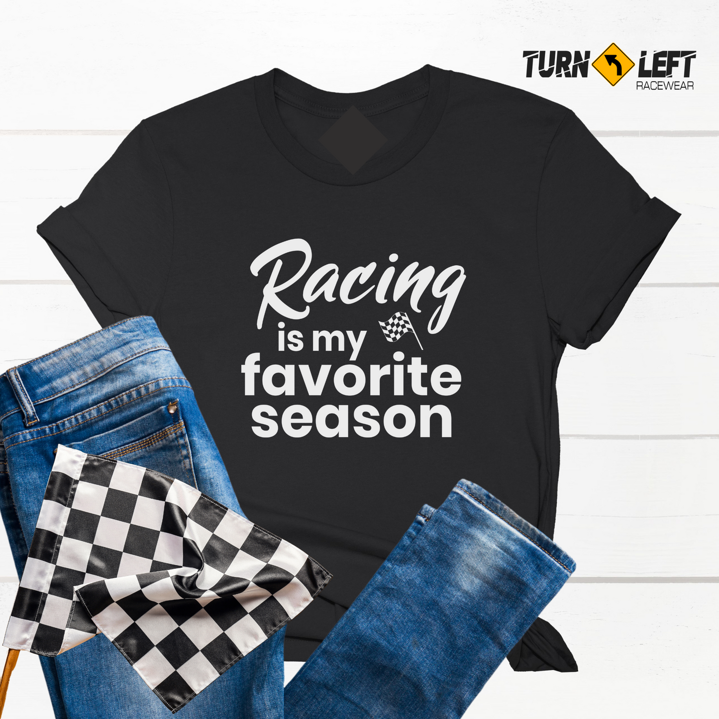 My Favorite Season Is Racing Women's T-shirt