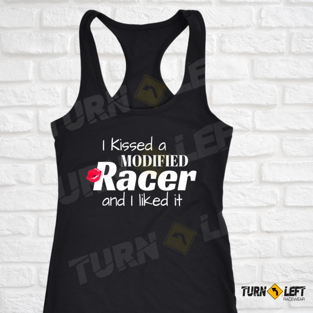 I Kissed A Modified Racer And I Like It Tank Top