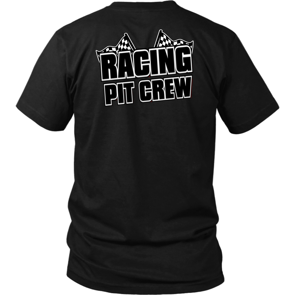 Racing Pit Crew BACKSIDE DESIGN ONLY T-Shirt