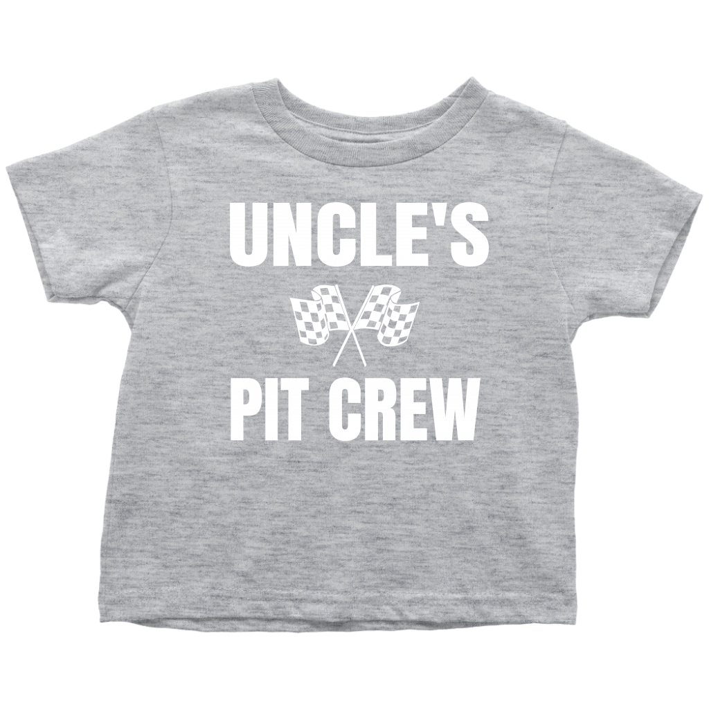 Uncle's Pit Crew Toddler T-Shirt - Turn Left T-Shirts Racewear
