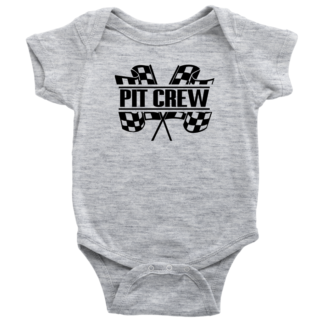 Pit Crew Onesie (BLK) - Turn Left T-Shirts Racewear