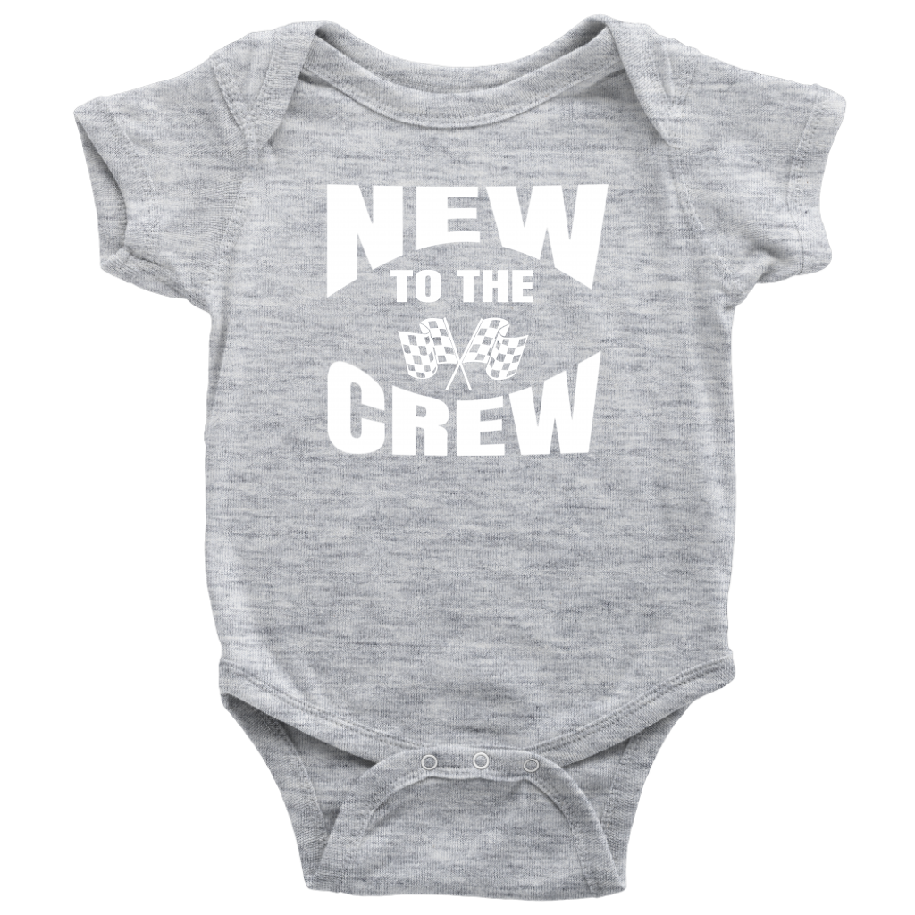 New To The Crew Onesie - Turn Left T-Shirts Racewear