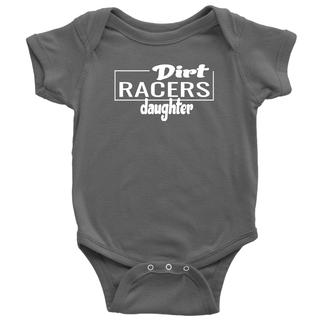 Dirt Racers Daughter Onesie - Turn Left T-Shirts Racewear
