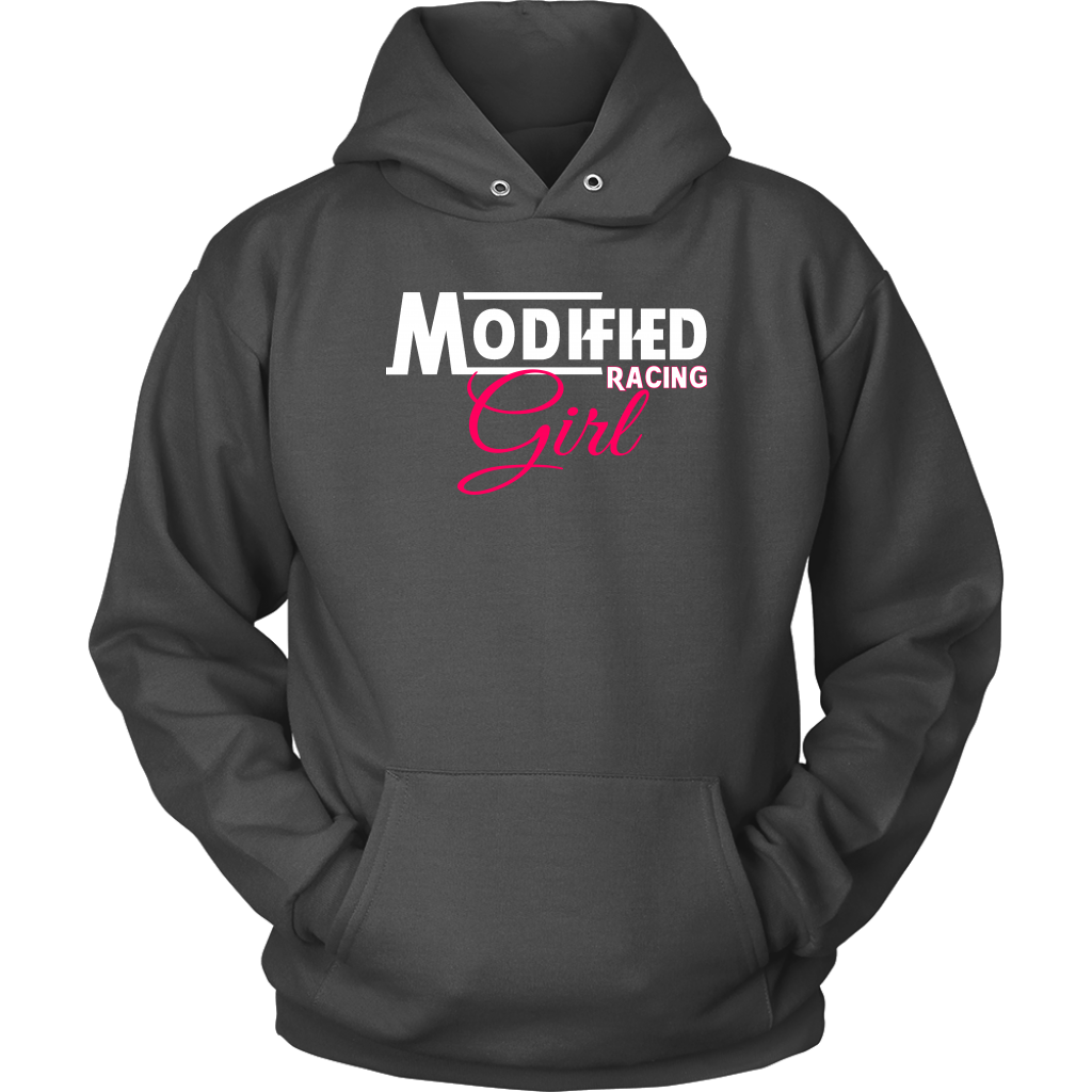 Modified Racing Girl Hoodie - Turn Left T-Shirts Racewear