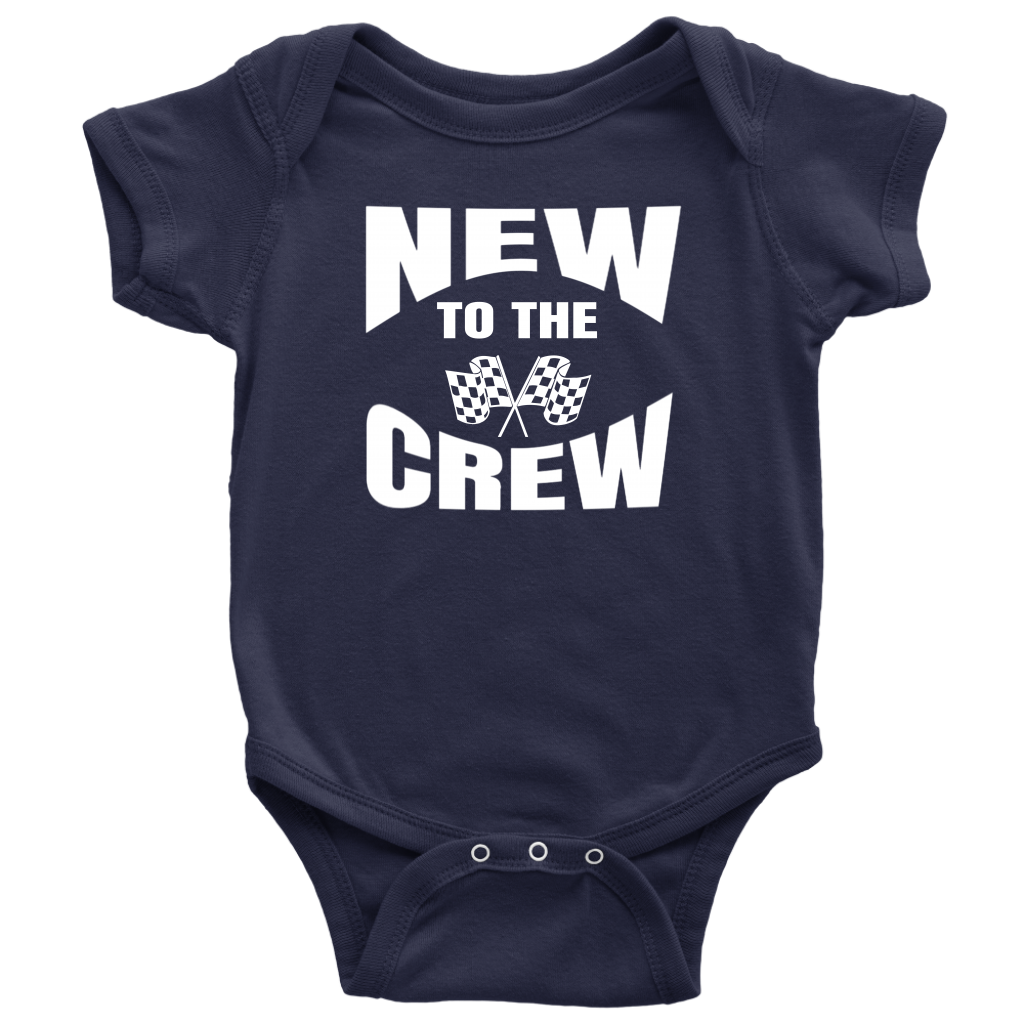 New To The Crew Onesie - Turn Left T-Shirts Racewear