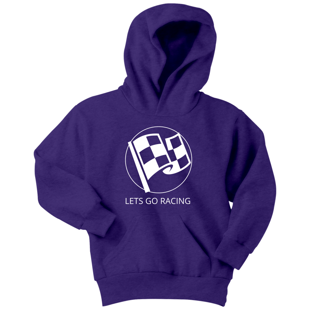 Let's Go Racing Hoodie and T-Shirt - Turn Left T-Shirts Racewear