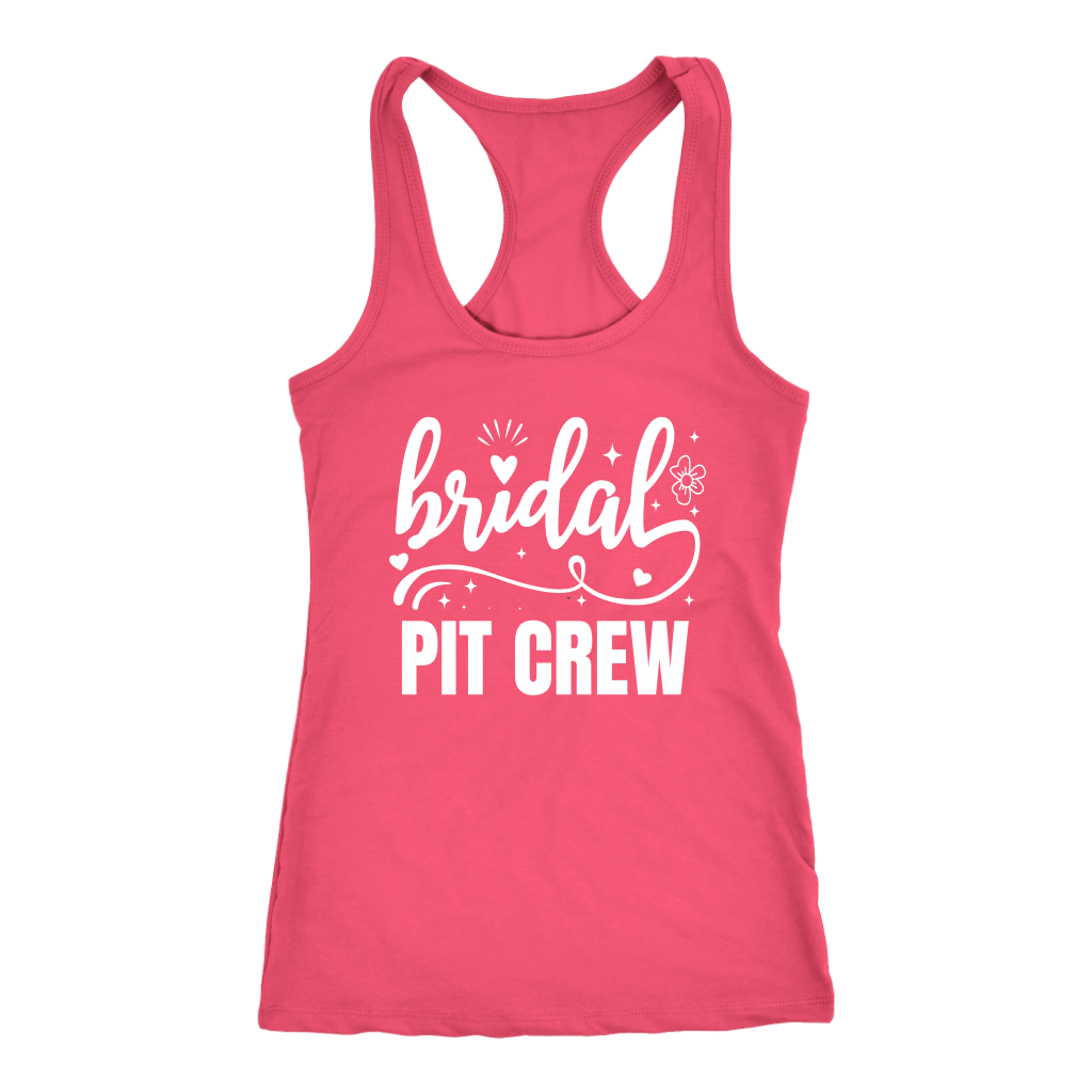 Bridal Party Pit Crew Tank Tops
